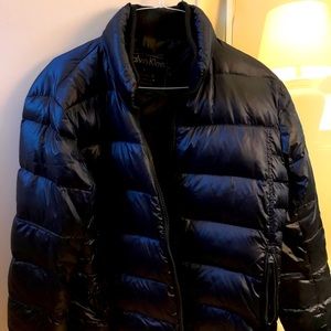 Calvin Klein MENS Navy Blue down Jacket (L)